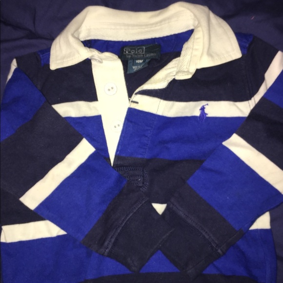 Lot of 4 long sleeve baby boys Ralph Lauren tops - Picture 4 of 5